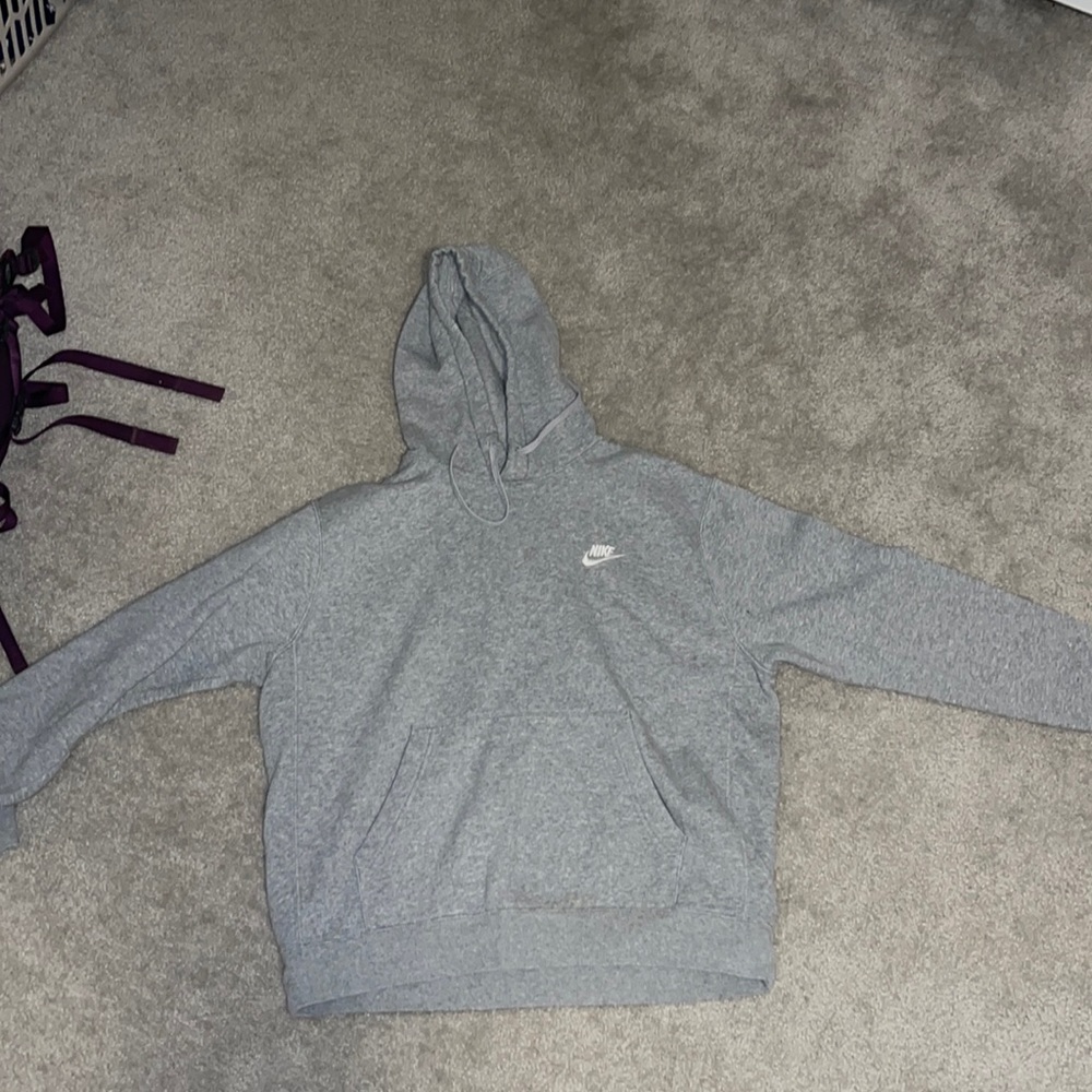 Gray nike hoodie